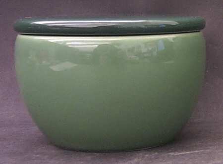 Fusions Jade Sugar Bowl & Lid