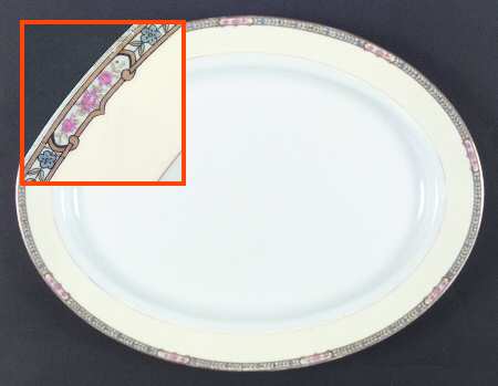 N1132 12" Oval Serving Platter
