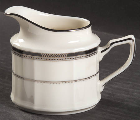 Gilded Platinum Creamer