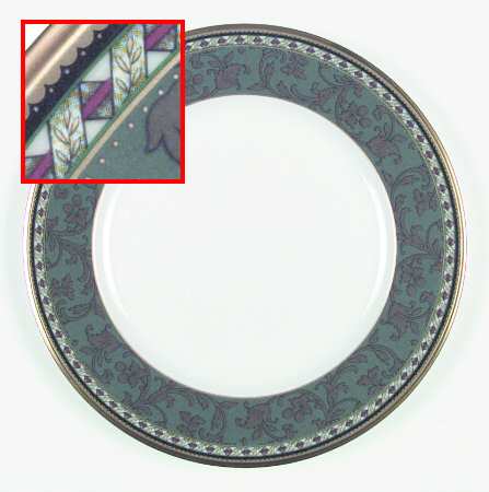 Langsdale Accent Luncheon Plate