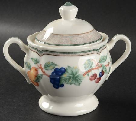 Orchard Estate Sugar Bowl & Lid