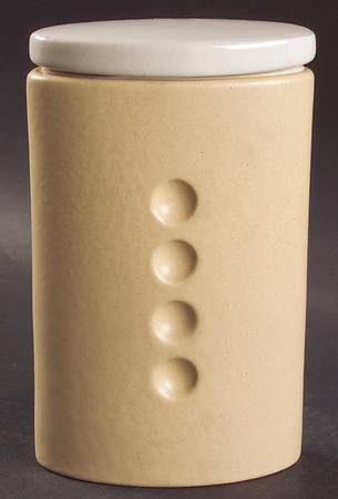 Colorwave Yellow Small Canister & Lid