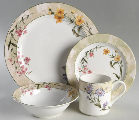 Garden Sunrise 4 Piece Place Setting