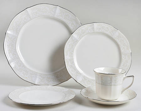 Imperial Lace 5 Piece Place Setting by Noritake