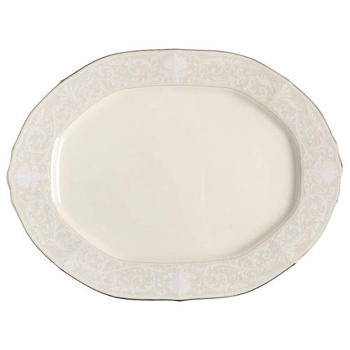 Imperial Lace 14" Oval Serving Platter by Noritake
