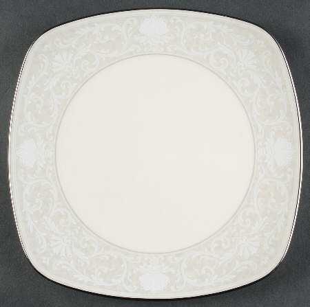 Imperial Lace Square Luncheon Plate