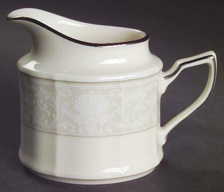 Imperial Lace Creamer by Noritake