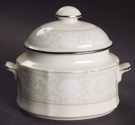 Imperial Lace Sugar Bowl & Lid by Noritake