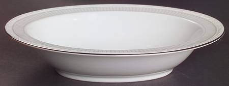 Sheridan Platinum 11" Oval Vegetable Bowl