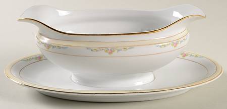 Roseleigh Gravy Boat with Attached Underplate