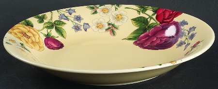 Rose Garden 9" Soup/Pasta Bowl