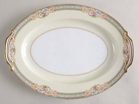 Lynbrook (4724 & NO #) 12" Oval Serving Platter