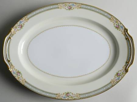 Lynbrook (4724 & NO #) 13" Oval Serving Platter