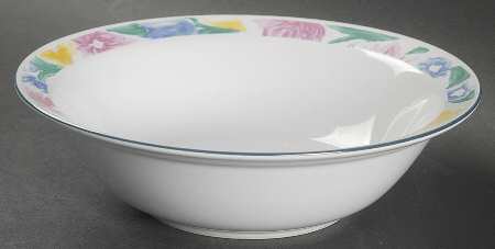 Painter's Palette Rim Cereal Bowl