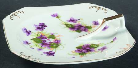 Sweet Violets Lemon Dish