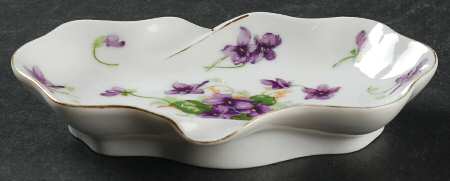 Sweet Violets 5" Rectangular Ashtray
