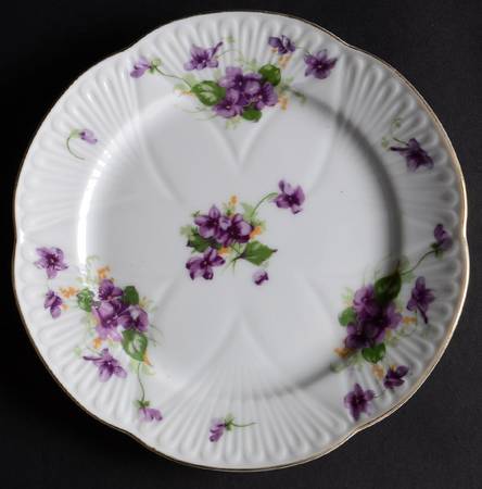Sweet Violets Bread & Butter Plate