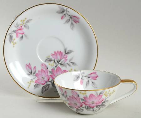 N1166 Flat Cup & Saucer Set