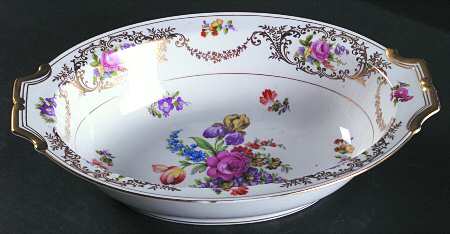 N1172 10" Oval Vegetable Bowl