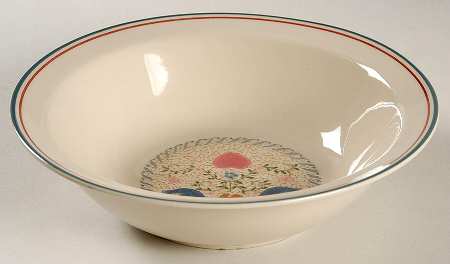 Country Cottage Rim Cereal Bowl