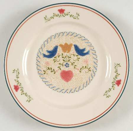 Country Cottage Salad Plate