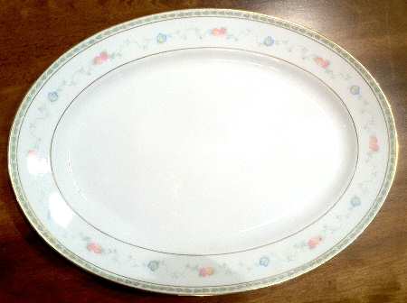 N1173 14" Oval Serving Platter