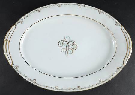 Esquire 16" Oval Serving Platter
