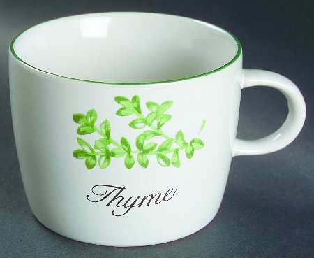 Herb Garden Flat Cup