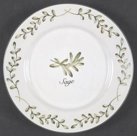 Herb Garden Salad Plate