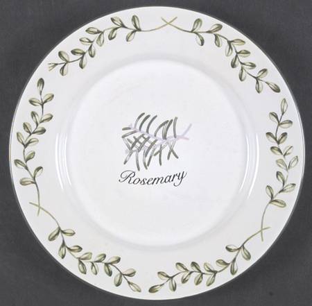 Herb Garden Salad Plate