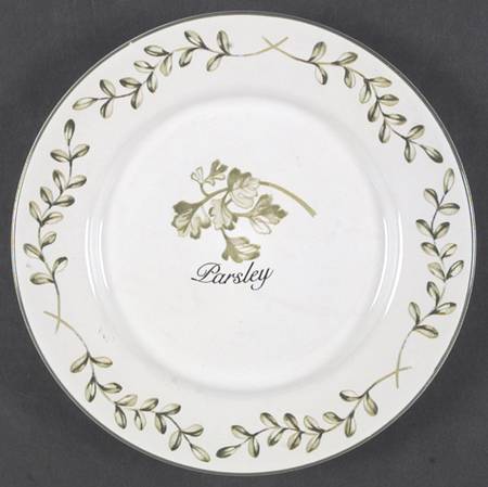 Herb Garden Salad Plate