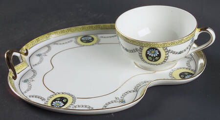 N1179 Snack Plate & Cup Set