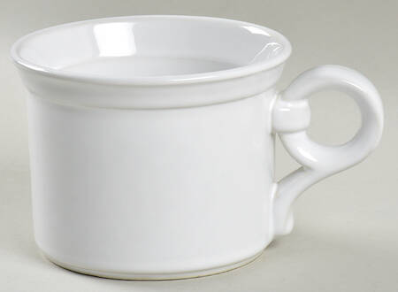Coronado White Flat Cup