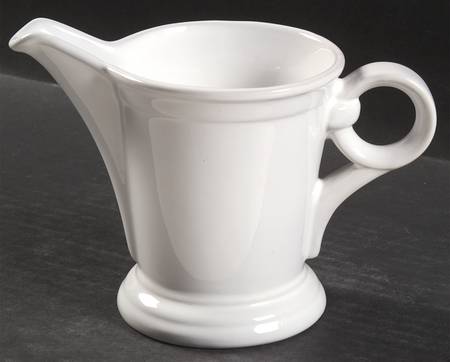 Coronado White Creamer