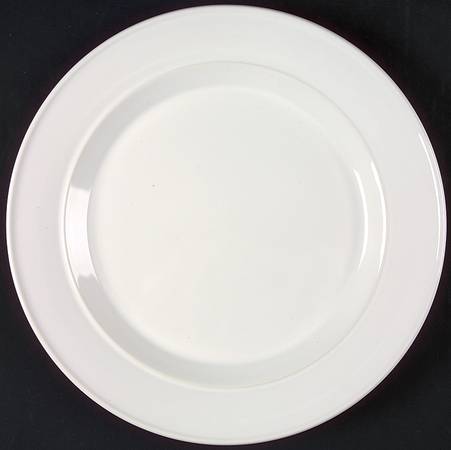 Coronado White Service Plate (Charger)