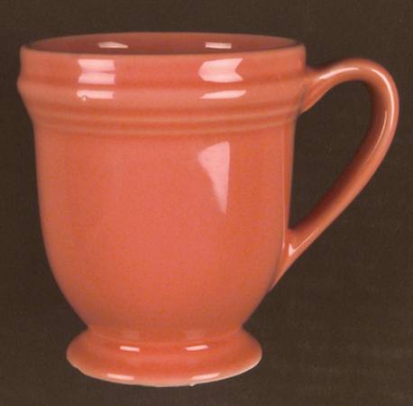 Flamingo Coral Footed Mug