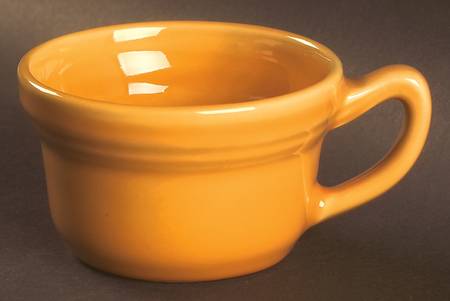 Flamingo Marigold(Orange) Flat Cup