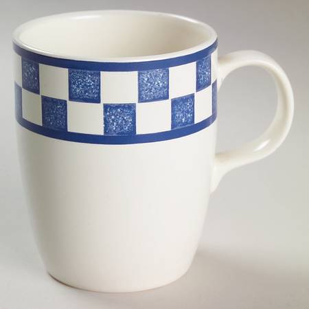 Checks Sapphire Mug