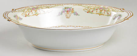 Nanette (4912) 10" Oval Vegetable Bowl