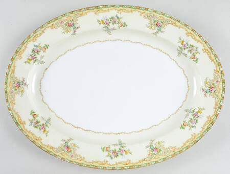 N1185 16" Oval Serving Platter