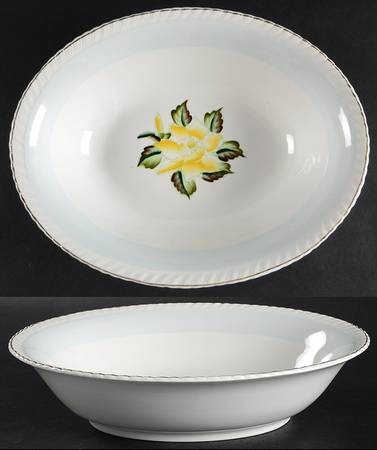 NIK54 10" Oval Vegetable Bowl