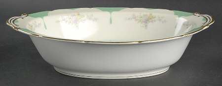 Cervantes 10" Oval Vegetable Bowl