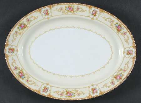 Allure 13" Oval Serving Platter