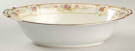 Allure 10" Oval Vegetable Bowl