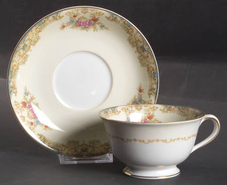 Camelot (3031 & NO #) Footed Cup & Saucer Set