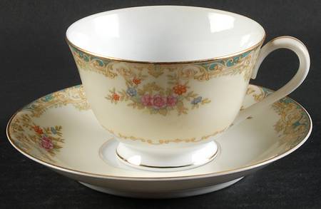 Camelot (3031 & NO #) Footed Cup & Saucer Set