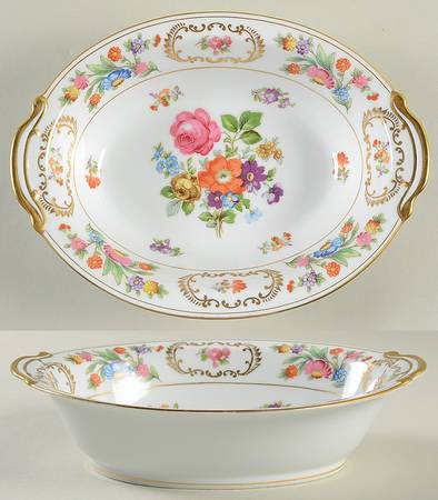 Dresalda 8" Oval Vegetable Bowl