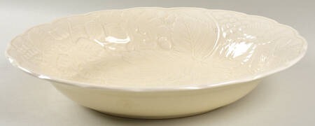Woodbury Ivory 12" Pasta Serving Bowl