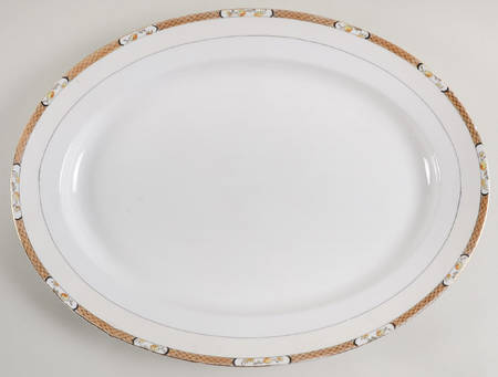 N1197 16" Oval Serving Platter