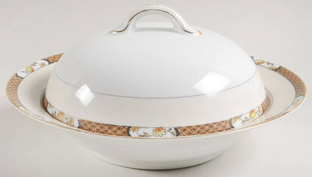N1197 Round Covered Butter
